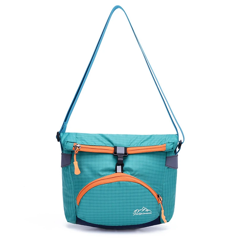 Unisex fashion outdoor folding water repellent nylon bag Fold  Zipper Water Repellent School Rucksack Shoulder Bag Coin Bag 820