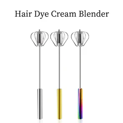 Barber Shop Perm Hair Dye Blender Stainless Steel Salon Hair Color Whisk Mixer Hairdressing Stirrer Tool