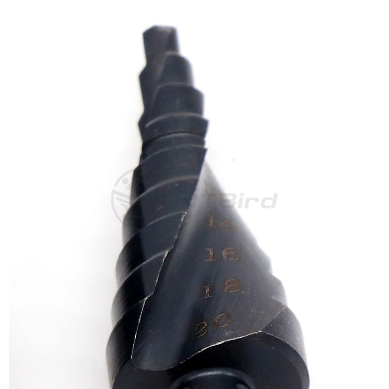 3 шт. 4-32 мм HSS Кобальт Шаг сверло набор азот Высокоскоростная сталь Спираль для металла конус треугольник хвостовик отверстие резак
