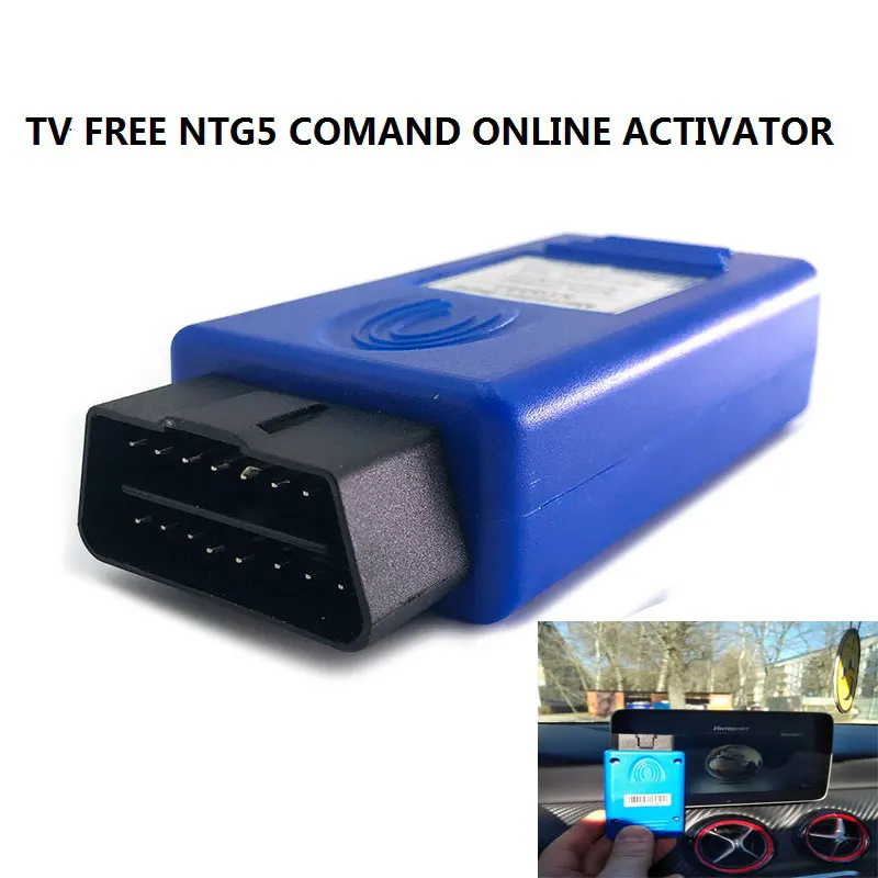 2020 TV FREE NTG5 COMAND ONLINE HARMAN AUX IN & VIDEO IN MOTION OBDII ACTIVATOR FOR C/GLC/S/V W205 W222 W447 X253  OBD Tool