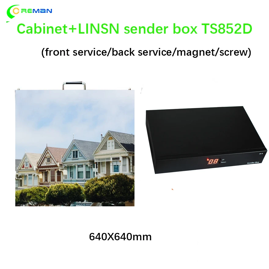 p3 rental led display p2.5 led screen cabinet 480X480 64x64 video wall