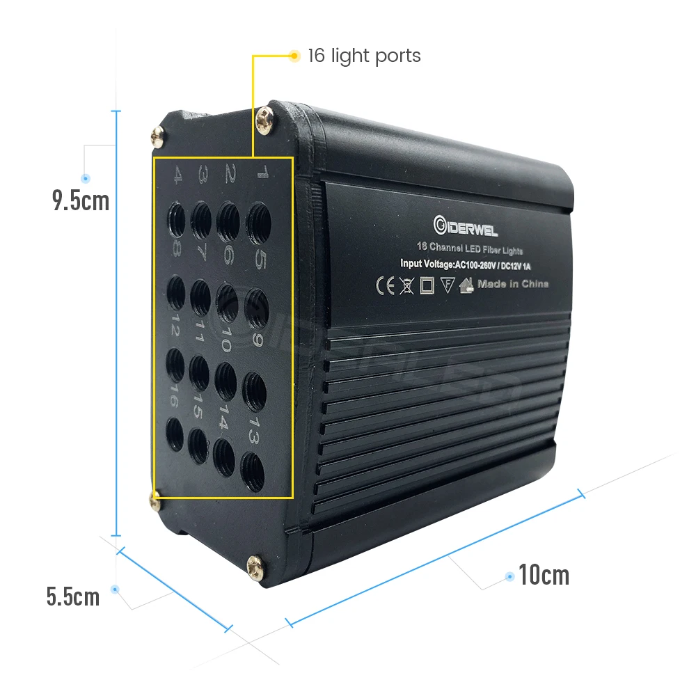 Волоконно-оптические огни съемка звезда двигатель DMX512 поддерживается мерцание комплект потолок Метеор звездное небо эффект 16 стенды 2 м оптический кабель