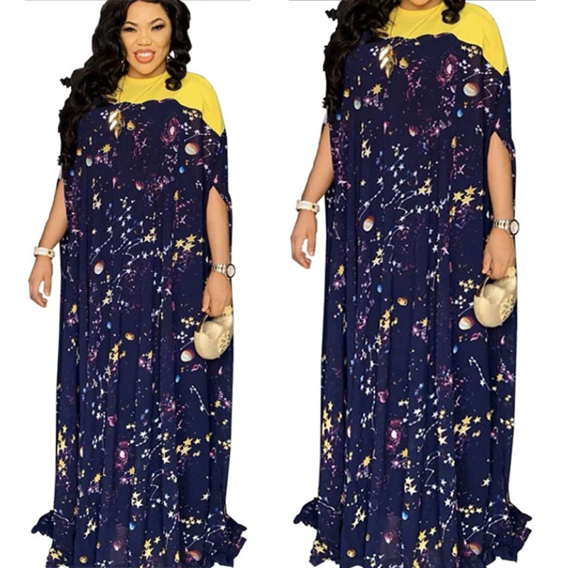 african traditional clothing 2020 African Dresses for Women Plus Size Boubou Robe Africaine Femme Dashik Print African Clothes Long Africa Dress Outfit Woman african outfits for women
