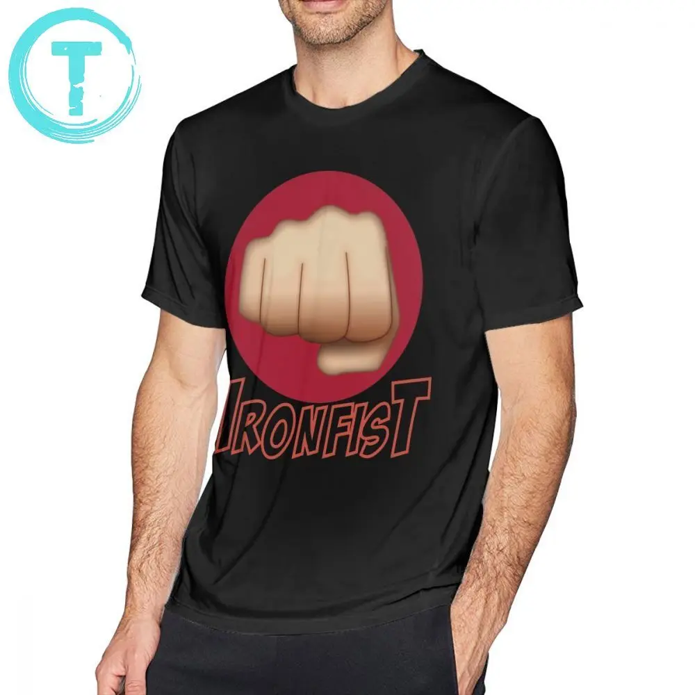 

Iron Fist T Shirt Iron Fist T-Shirt Funny Big Tee Shirt 100 Cotton Short-Sleeve Summer Male Printed Tshirt