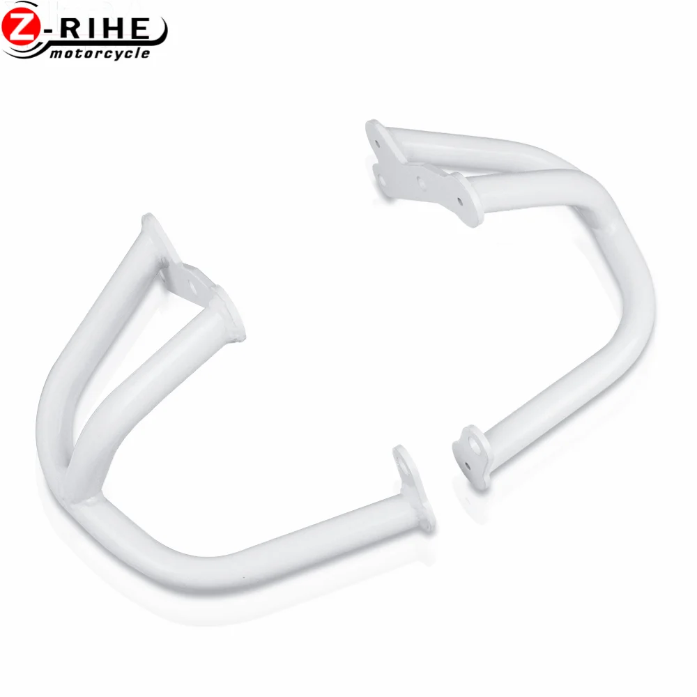 White Motorcycle Accessories For ktm Duke 390 2013- duke 250- Engine Guard Frame Protection framework Moto Protect Parts - Цвет: White