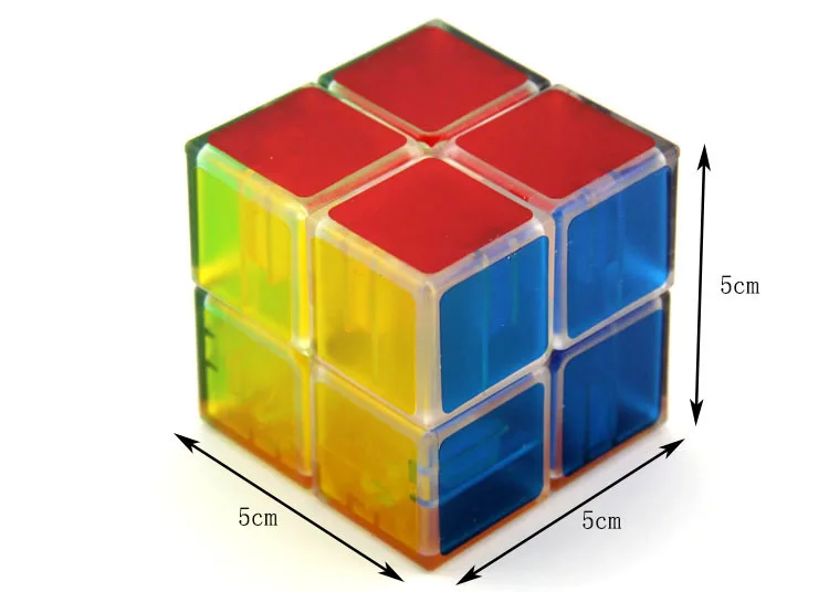 Синий второго заказа Magic Cube прозрачный Профессия Игры Стразы «Кубик Рубика» 2-заказ творческих детей раннего образования гоночная игрушка Guang