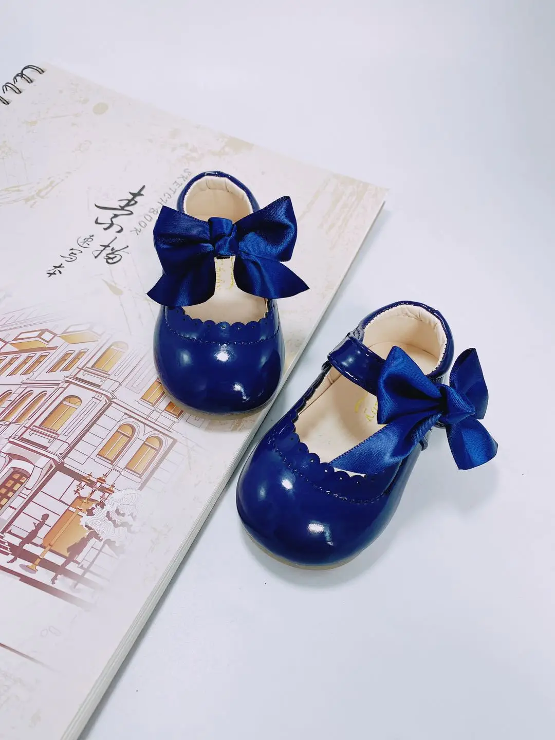 Baby Girls Shoes Patent Leather Princes Shoes Big Bow Mary Janes Party Shoes For Kids Dress Shoe  Autumn Spring Child Baby children's sandals near me