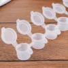 10pcs 6 Cups/Strips 3ml Mini Empty Paint Box Pod Strips Arts Crafts Watercolor Draw Pigment Plastic Palette Storage Containers 5
