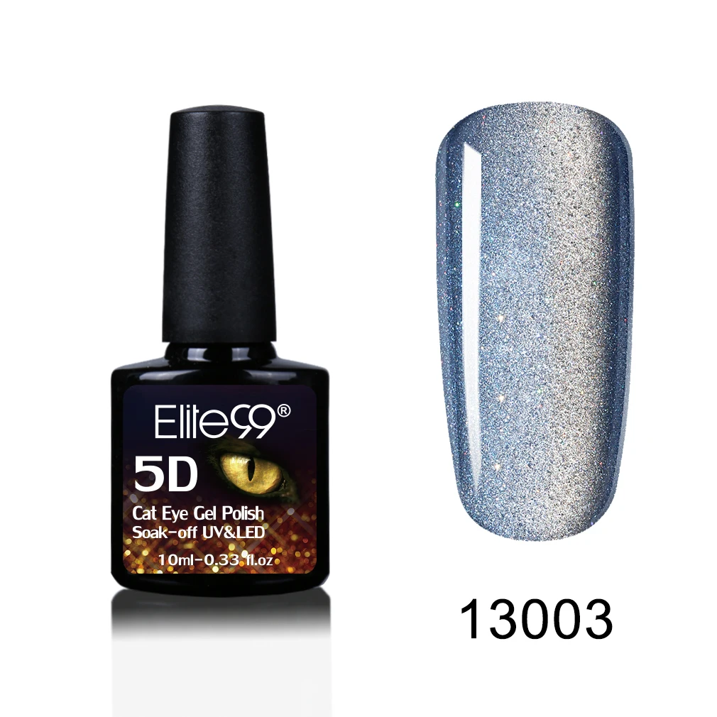 Elite99 Nail Art 5D Cat Eyes UV Nail Gel Polish Chameleon Magentic Led Gel Nail Varnish Need Magnet