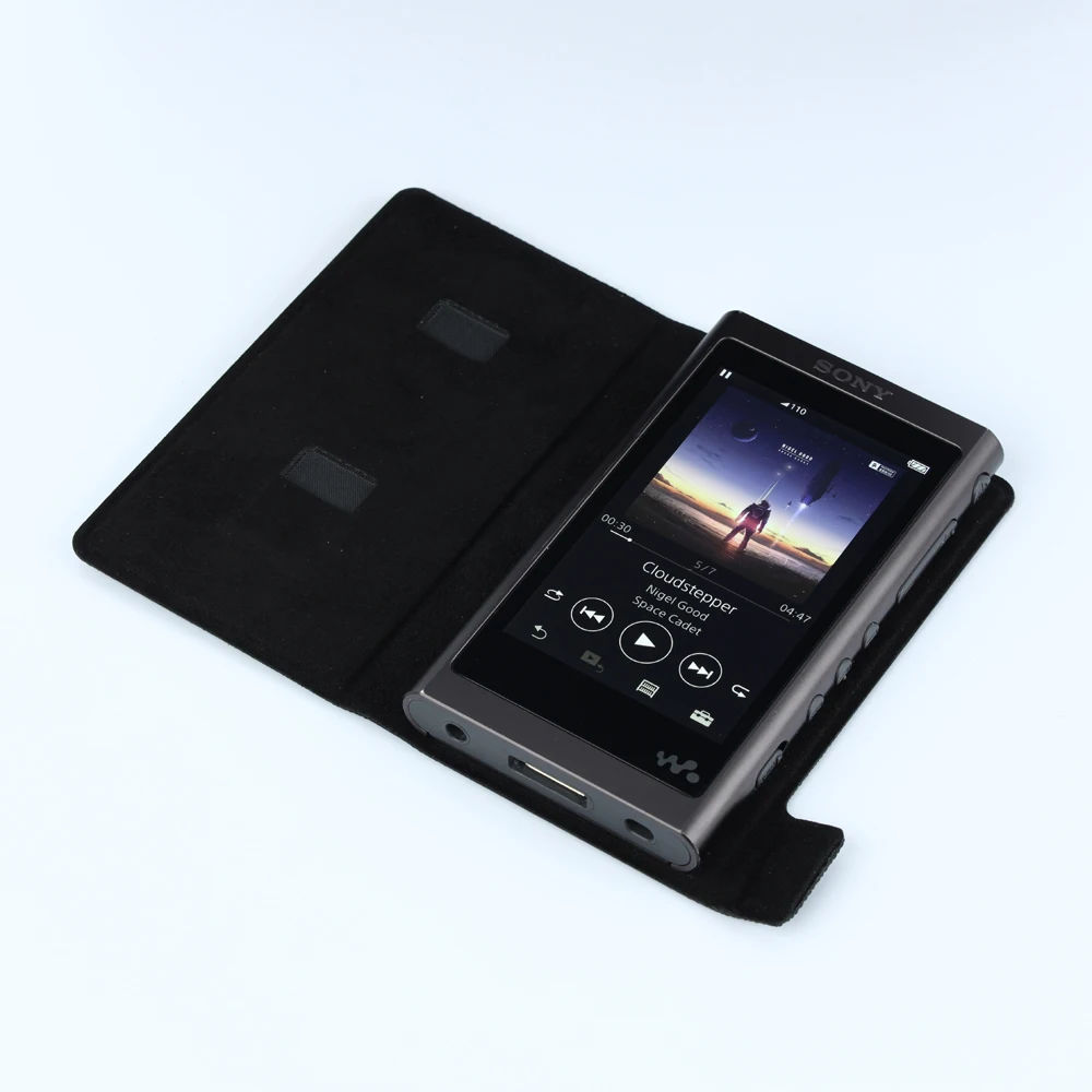 Full Protective Flip Leather Case Cover For Sony Walkman Nw-a100 A105