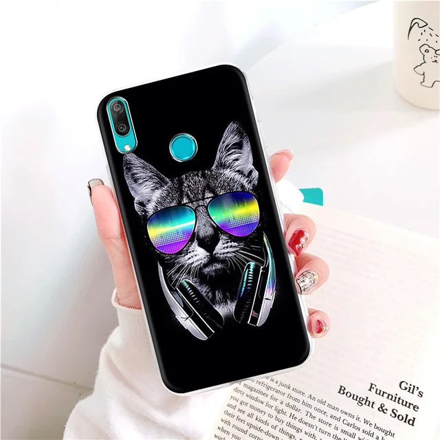 Case For Huawei Y7 Pro Case For HuaweiY7 Pro 2019 Y7 Prime 2018 Y7A Y7p Y 7 Soft TPU Phone Coque Fashion Phone Back Cover Funda R048