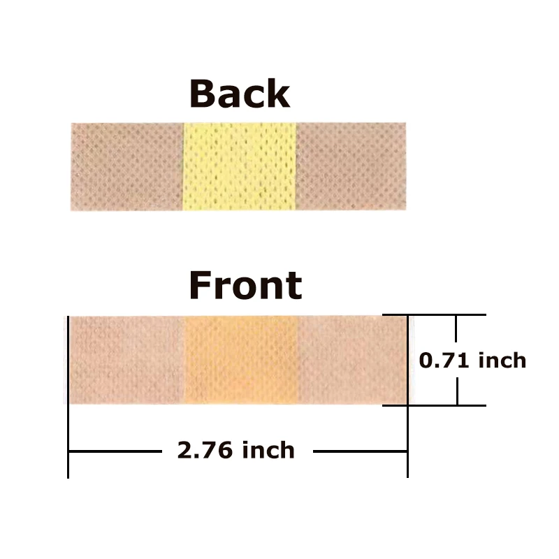 100pcs Band Aid Wound Dressings Sterile Hemostasis Stickers First Aid Bandage Heel Cushion Adhesive Plaster Emergency Kit H050