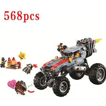 

568pcs Lepining Movie 2 Emmet And Lucy's Escape Buggy Model Bela Building Blocks 70829 Toy