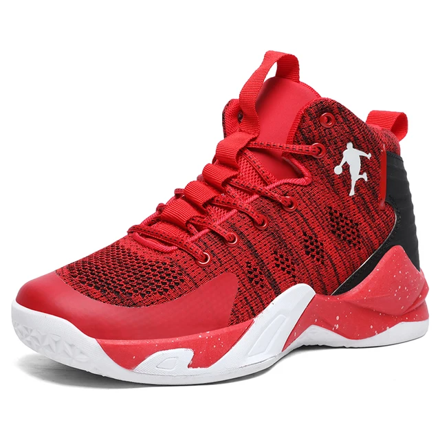 red basketball shoes womens