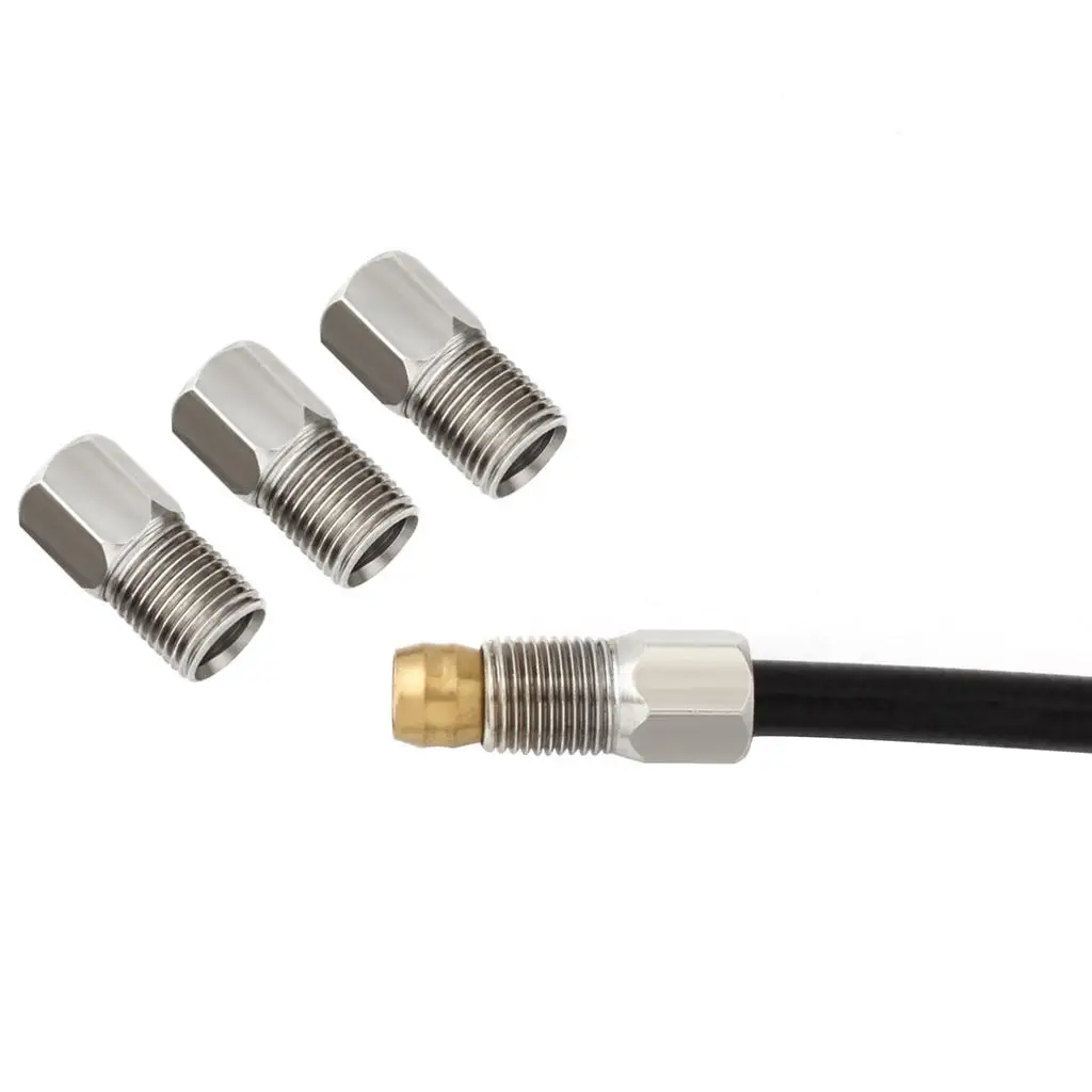 Bike Brake Hose Connector Oil Oil Disc Brake Pipe Screws Bolts Fitting