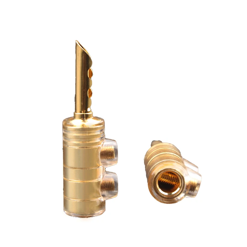 Plugue de Áudio Revestido de Cobre Amplificador de Potência Plug de Cabo de Áudio Xangadequada Peças Puro Decodificador 8 - Image 5