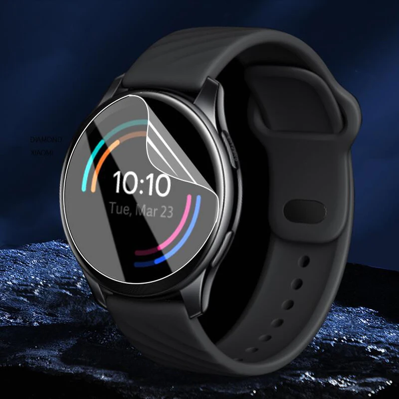 5Pcs Soft Tpu Clear Pellicola Protettiva Smartwatch Guard Per Oneplus Watch Full Lcd Screen Protector One Plus Smart Watch Cover