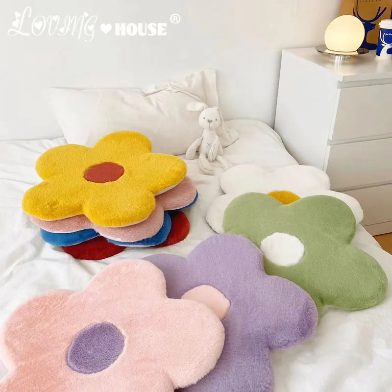 One Sitting Cushion Flower Dining Chair Sofa Pillow Home Decoration Case Car Decorative Outdoor Garden Throw Supplies Cats Bed | Дом и сад