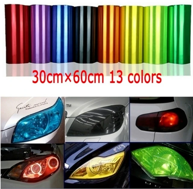 30X60 Cm Rosa Auto Aufkleber Rauch Nebel Licht Scheinwerfer Rücklicht Tint  Vinyl Film Blatt Auto Dekoration Aufkleber Auto Styling - AliExpress