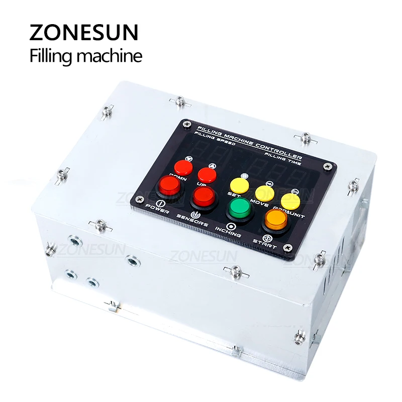 ZONESUN электрическая автоматическая машина для розлива жидкости бутылка воды