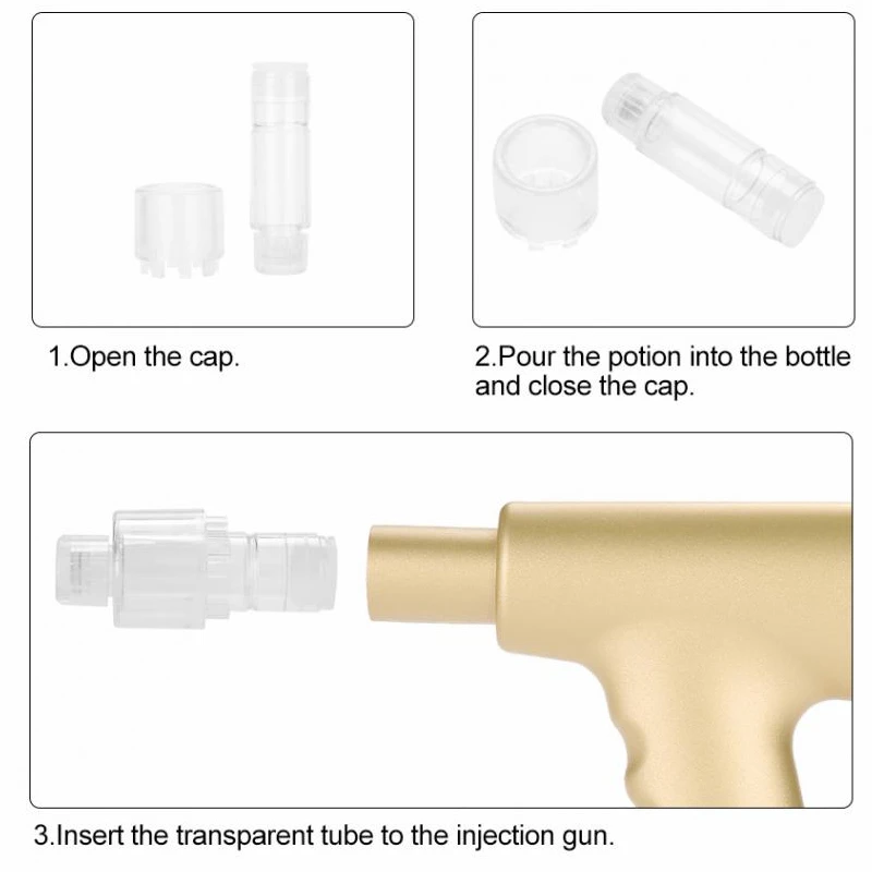 Нано водяной Инжекционный пистолет микрокристалл увлажняющий лицо инструмент красоты безыгольная мезотерапия инжектор инструменты для ухода за кожей