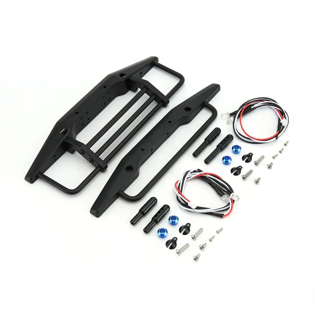 

Bumper Vehicle Mould Fittings Toys Model Buggy Bumpers Front And Rear Bumpers With Lights For RC Crawler Car D90 Axial SCX10