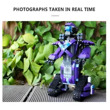 Управляемый робот с приложением DIY, собранные игрушки, новая моторная техника, функциональный робот, набор строительных блоков, кирпичи, детские игрушки, рождественские подарки