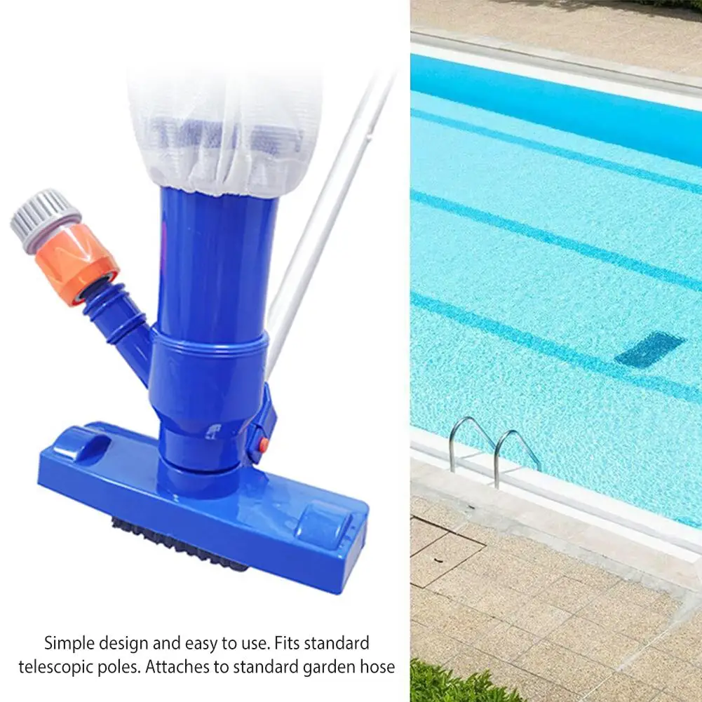 Portable Pool Vacuum Cleaner Jet Underwater Cleaner Brush For Above