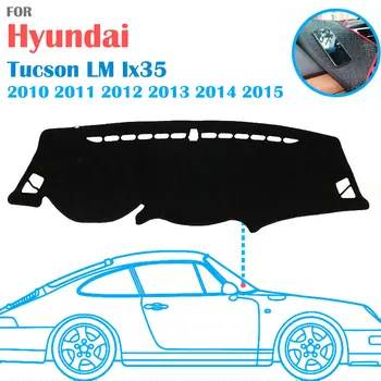 

for Hyundai Tucson 2010 2011 2012 2013 2014 2015 LM Ix35 Car Dashboard Cover Auto Non-slip Dash Mat Silicone Protective Pad