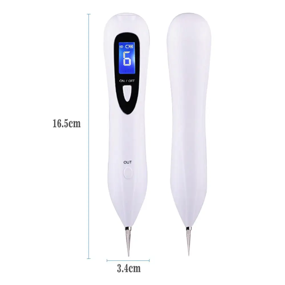

Profession Tattoo Freckle Removal Machine USB Charging LCD Screen Shock Bag Scar Repairing To Sweat Tube Tumor Beauty Skin Care
