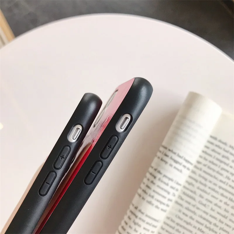 LISCN чехол для телефона с вышивкой iPhone 6 6S Plus 7 8 X XS XR Xs Max 11 Pro китайские персонажи