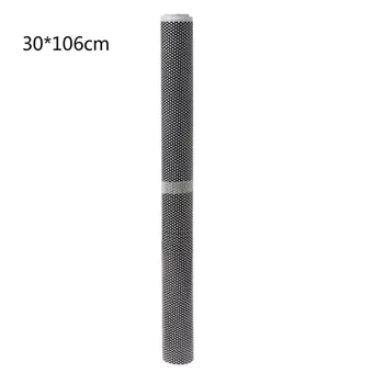 

30x106cm Tinting Perforated Mesh Film Fly-Eye MOT Legal Tint Car Front Rear Headlight Light Bulb
