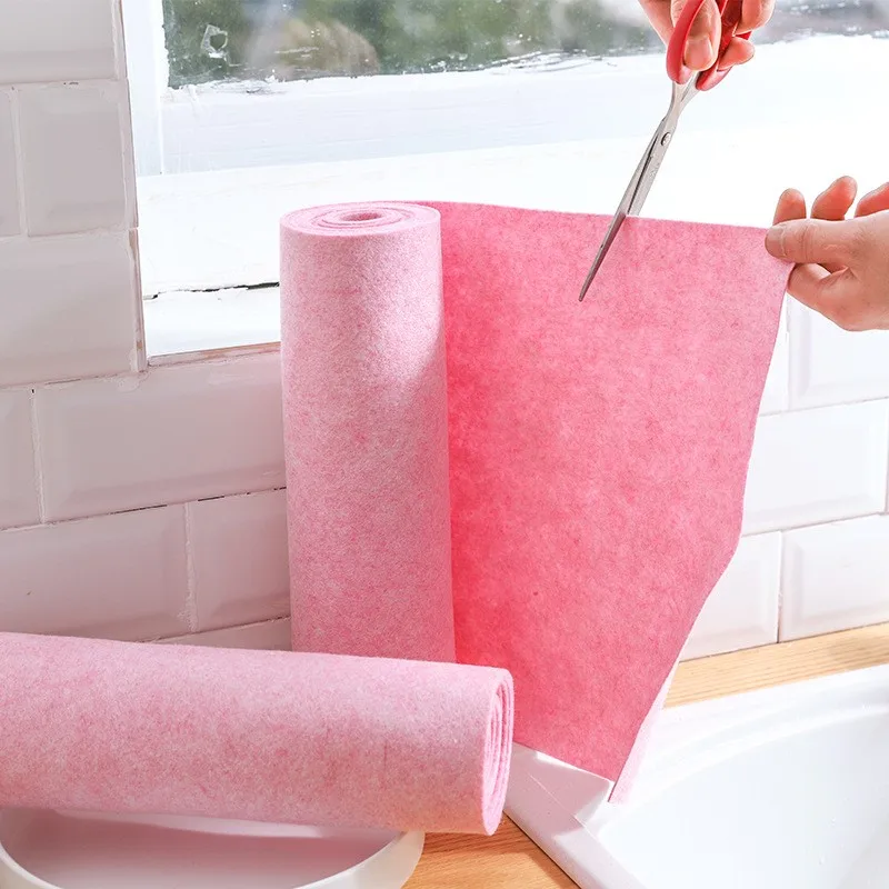 

Coconut shell rag kitchen cleaning dish cloth non-stick brush brush pot dishwashing artifact rag absorbs water and does not lint