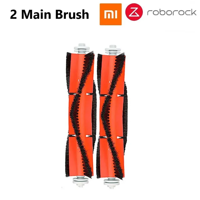Xiaomi 1 1S Roborock S5 S6 MAX S6 Pure Accessories Vacuum Cleaner Parts Washable Mop Cloth HEPA Filter Main Brush Side Brush 2 pcs