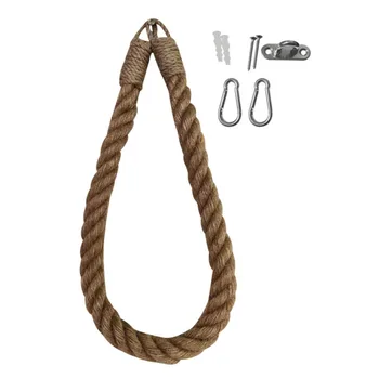 

Jute Rope Twisted Hemp Rope for Crafts Climbing Anchor Hammock Nautical Cat Scratching Post Tug of War Decorate JS22