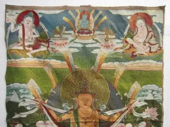 

Tibet seda budista en forma de Buda Thangka Tangka