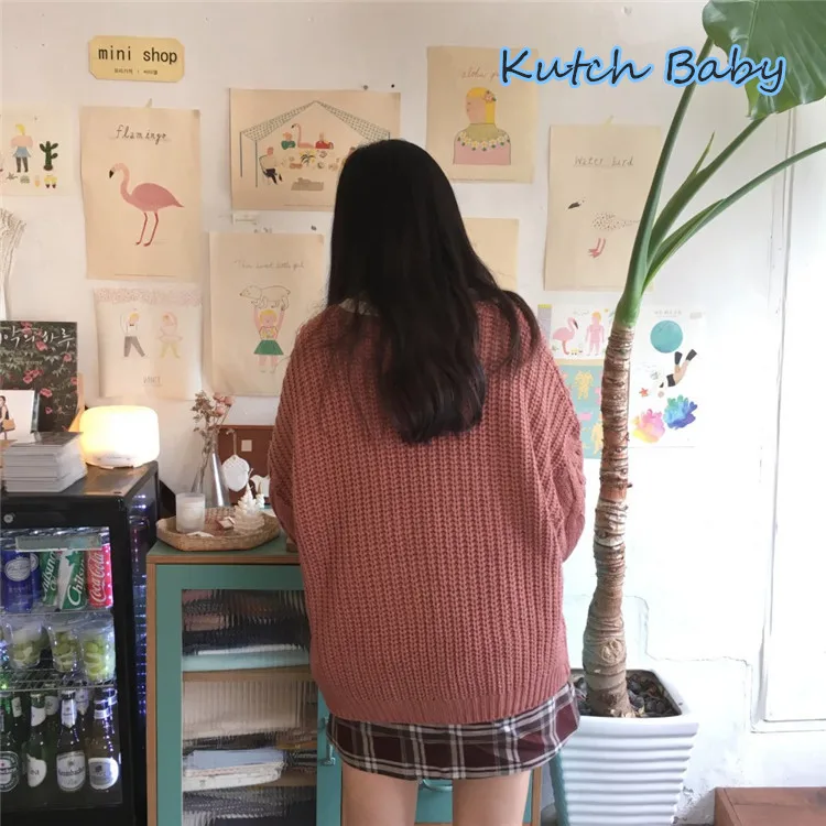 Kutch baby, свободный Женский вязаный кардиган, большой рукав-фонарик, вязаная крючком рубашка, осенне-зимний женский вязаный кардиган, пальто