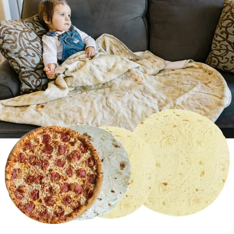 Burrito ковры пледы Tortilla текстура мягкий флис супер кровать диван-кровать одеяло
