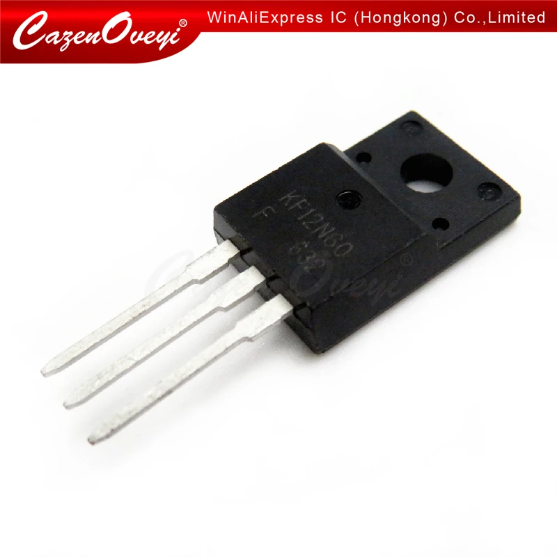 5 шт./лот KF12N60F 12N60 12A 600V TO-220F в наличии | Электронные компоненты и принадлежности