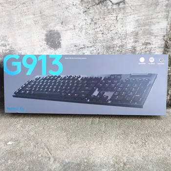 

Logitech G913 full English version wireless full-size RGB backlit gaming ultra-thin mechanical keyboard G813 upgrade