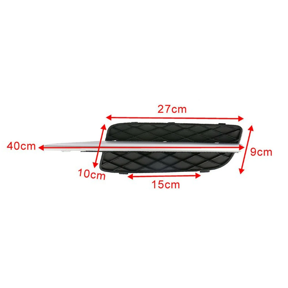 

Front Bumper Grille Cover With Molding For BMW X5 E70 2007-2010 Accessory