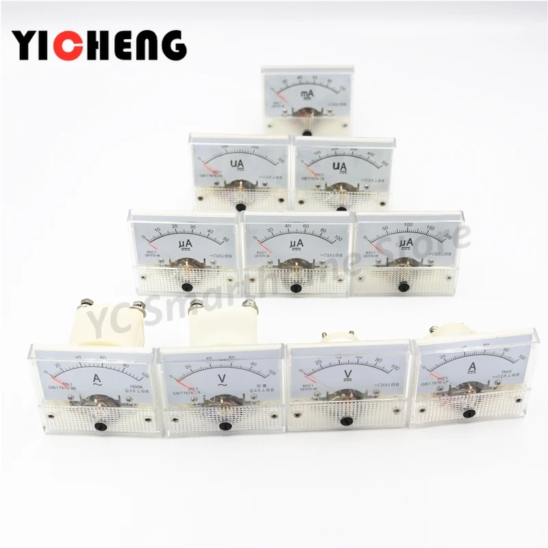 Strumento Misura Corrente Amperometro Analogico Da Quadro 85C1