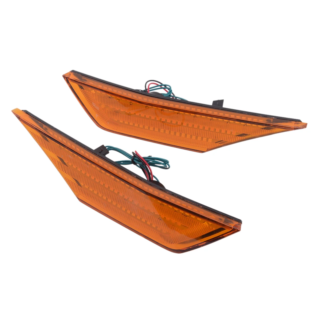 2Pcs LED Side Marker Light Turn Signal DRL Lamp Car Accessories Fit for Honda Civic Sedan Coupe