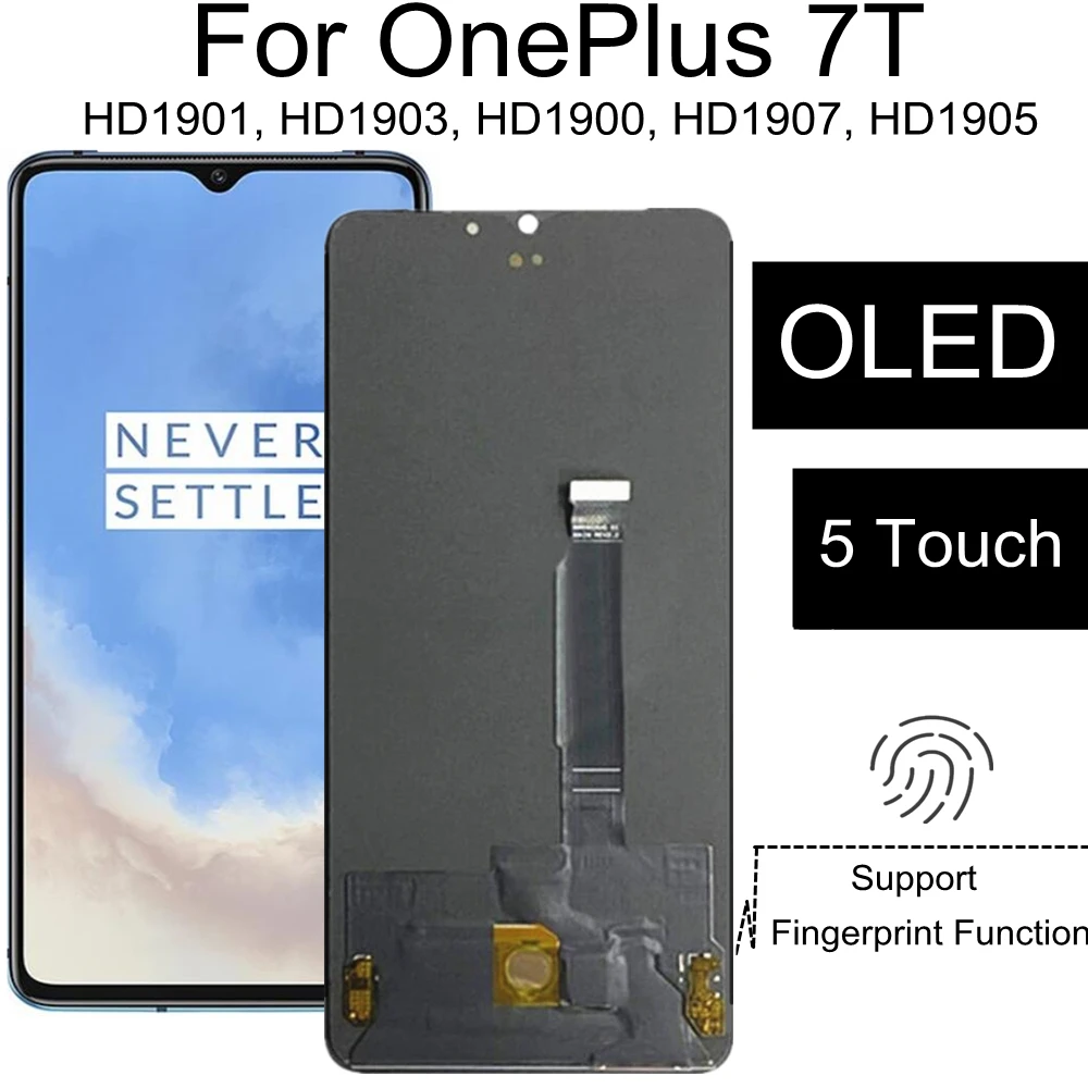 OLED LCD For Oneplus 7T 1+7T HD1901 HD1903 HD1900 HD1907