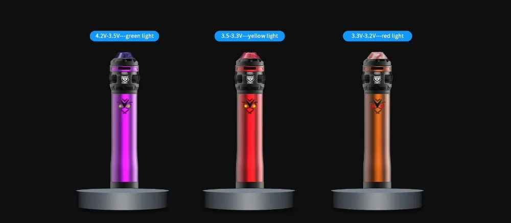 Electronic Cigarette ADVKEN Owl vape pen pod kit 0.2ohm 3ml capacity atomizer tank fit for 186502070021700 battery Vaper Kit (8)