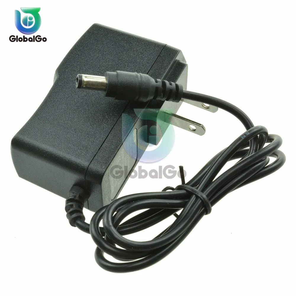 Câble mâle d'alimentation cc 9V 1A fiche adaptateur cc 1M câble connecteur 5.5*2.1mm 5.5x2.1
