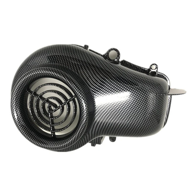 Аксессуары для мотоцикла, мотоцикл крышка вентилятора имитация углеродного волокна крышка вентилятора для YAMAHA JOG ZR EVOLUTION
