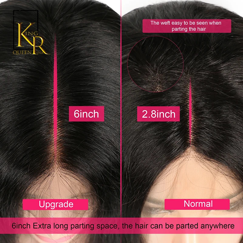 13*6 кудрявые человеческие волосы на фронте парики бразильские волосы remy для черных женщин с детскими волосами preplicked King Rosa queen