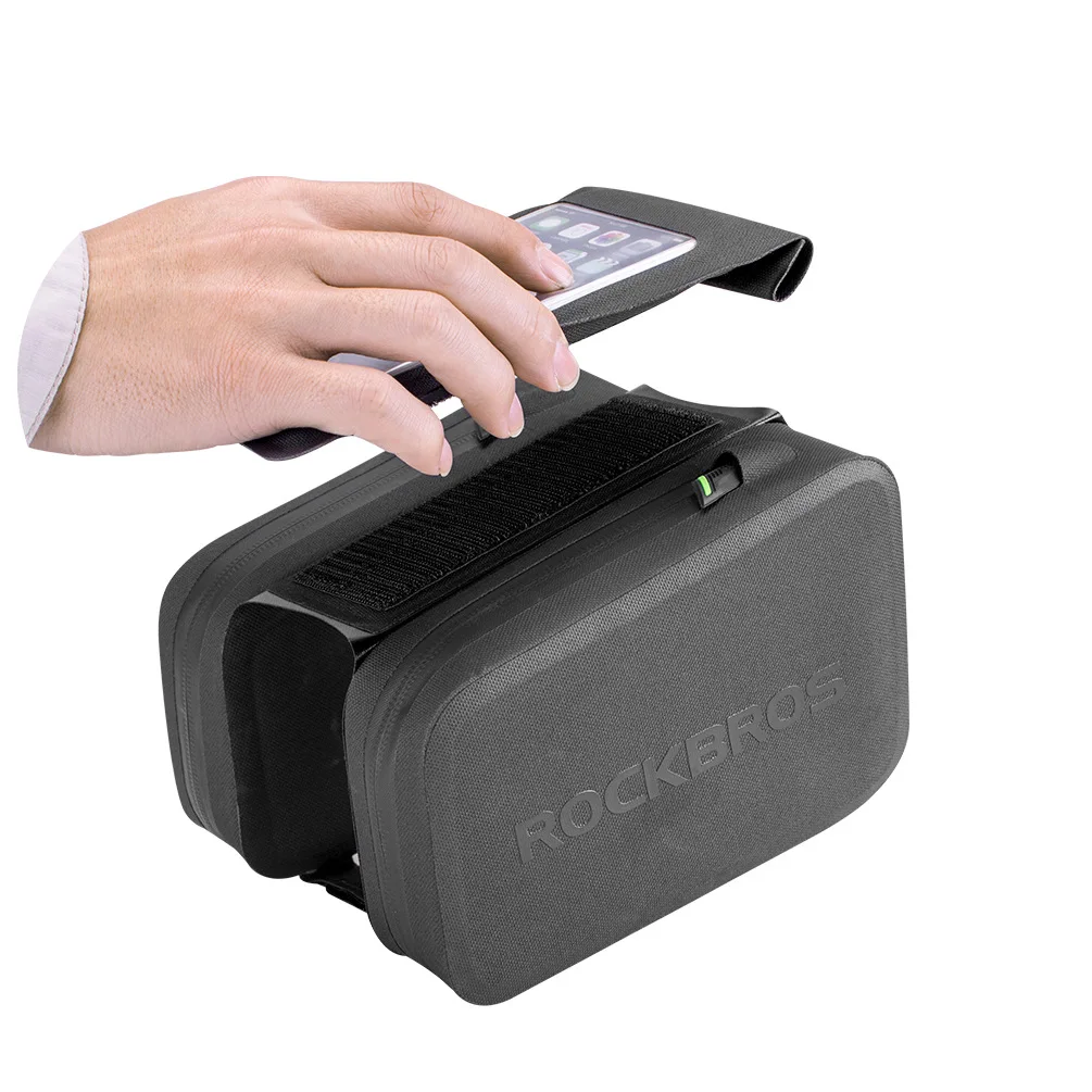 Locke Brothers полный водонепроницаемый верхний мешок трубы седельная сумка велосипедная сумка горный велосипед телефон сумка для верховой езды