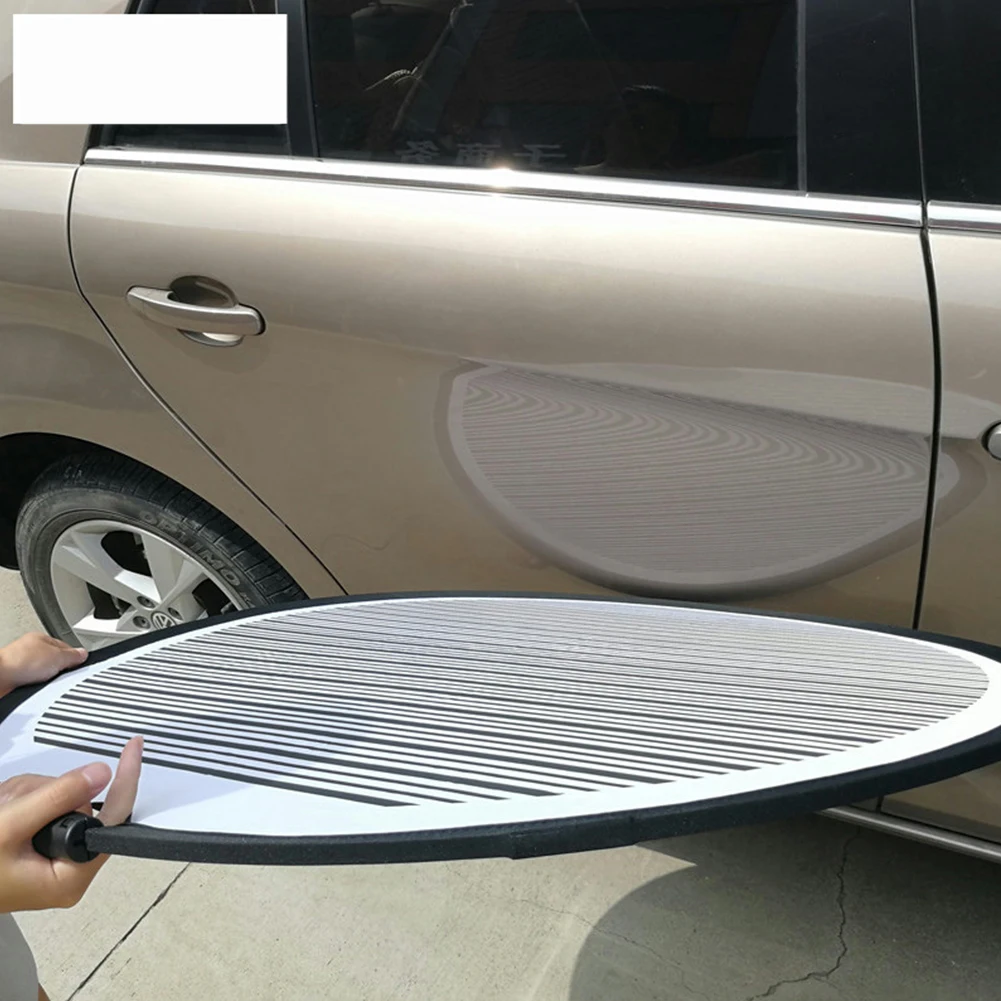 Профессиональный Прочный Ремонт для обнаружения вмятин полоса линия отражатель доска автомобиля царапины инструмент автомобиль портативный круговой безболезненный